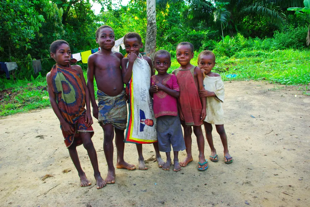 Groupe d'enfants