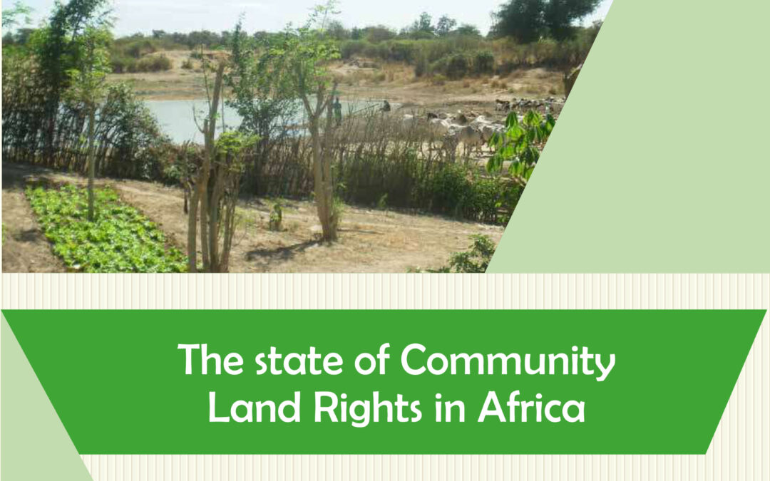 The state of CommunityLand Rights in Africa